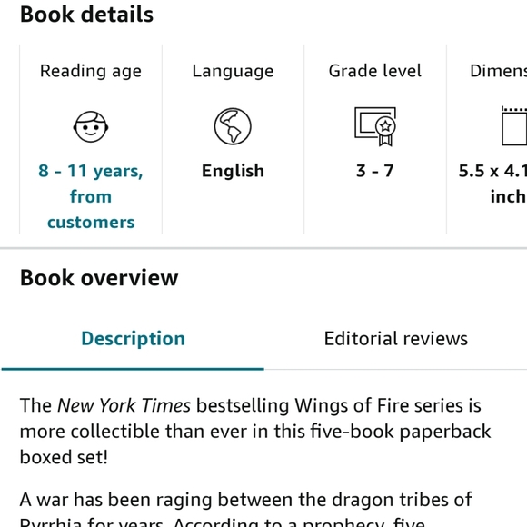 Wings Of Fire Books 1-5 - Picture 6 of 8